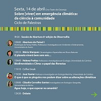 Ciclo de palestras “Sobre[viver] em emergência climática: da ciência à comunidade"