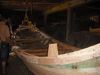 Reemerge uma embarcação típica de Estarreja